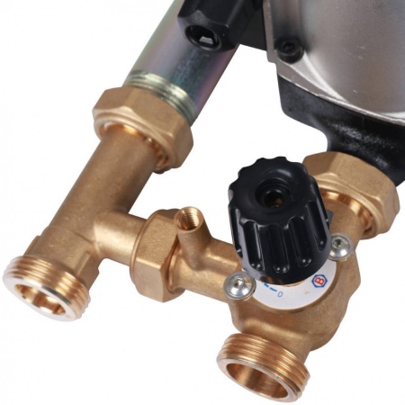 STOUT SDG-0007 Насосная группа с 3-х ходовым приводным смесителем 3/4″ с насосом Grundfos UPSO 15-65 130 — фото 4