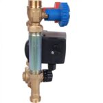 STOUT SDG-0002 Насосная группа с термостатическим смесительным клапаном 3/4″с насосом Grundfos UPSO 15-65 130 — фото 5