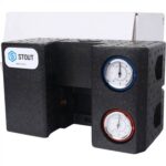 STOUT SDG-0002 Насосная группа с термостатическим смесительным клапаном 3/4″ без насоса — фото 8