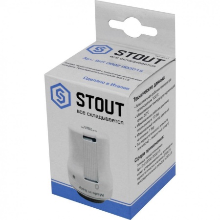 STOUT SHT Головка термостатическая, жидкостная M30x1,5 — фото 6