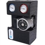 STOUT SDG-0002 Насосная группа с термостатическим смесительным клапаном 3/4″с насосом Grundfos UPSO 15-65 130 — фото 1