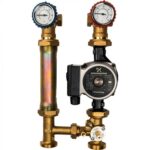 STOUT SDG-0007 Насосная группа со смесителем 1″ с насосом Grundfos UPSO 25-65 — фото 3