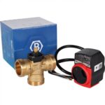 STOUT SVM-0170-300132 STOUT Компактный 3-Ходовой зональный клапан, сервопривод 230V, с кабелем 1м,, НР 1 1/4 — фото 8