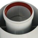 STOUT Элемент дымохода DN60/100 адаптер для котла угловой 90° коаксиальный (совместимый с Baxi,Viessmann) — фото 5
