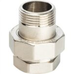 STOUT Разъемное соединение американка ВН никелированное, уплотнение под гайкой o-ring кольцо 1 — фото 6