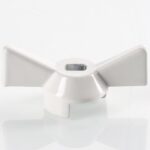 Ручка-бабочка для крана белая 1/2″–3/4″ VT.220.W.04 — фото 5