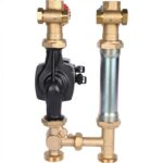 STOUT SDG-0007 Насосная группа с 3-х ходовым приводным смесителем 1″ с насосом Grundfos UPM3 Hybrid 25-70 — фото 3