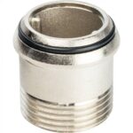 STOUT Разъемное соединение американка ВН никелированное, уплотнение под гайкой o-ring кольцо 1 — фото 12