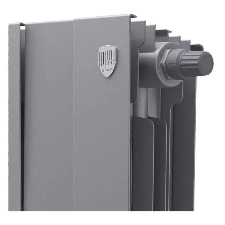 Биметаллический радиатор отопления Royal Thermo PianoForte 500 VDR80 4 секции Silver Satin — фото 3