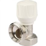 STOUT SVR Клапан ручной терморегулирующий, угловой 3/4″ — фото 5