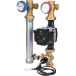 STOUT SDG-0003 Насосная группа с 3-х ходовым приводным смесителем 1″с насосом Grundfos UPM3 Hybrid 25-70 — фото 2