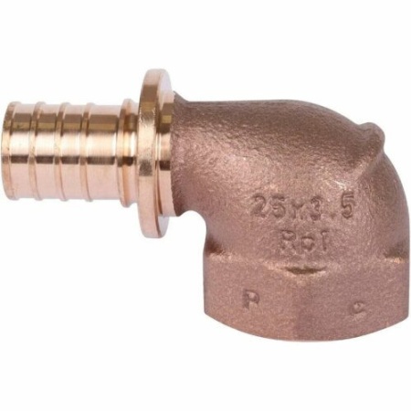 Угольник переходник Rehau Rautitan 14563571001 с внутренней резьбой 25-1 RX+ (Рехау) — фото 2