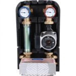 STOUT SDG-0038 Насосная группа с теплообменником 28 пластин,с насосом Grundfos UPSO 25-65 в теплоизоляции — фото 1