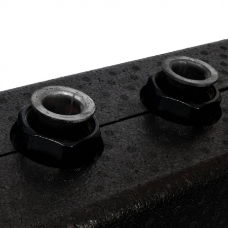 STOUT SDG-0016 Стальной распределительный коллектор 4 отопительных контура. В теплоизоляции DN 25 — фото 5