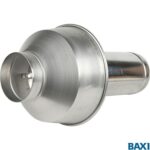 Вытяжной колпак Baxi KHW71406891, диаметр 180 мм для Slim iN