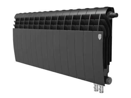 Биметаллический радиатор отопления Royal Thermo BiLiner 350 VDR 14 секций Noir Sable