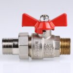 Кран шаровой VALTEC BASE с полусгоном и наружной резьбой 1/2″ VT.226.N.04 — фото 5