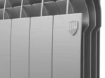 Биметаллический радиатор отопления Royal Thermo BiLiner 500 VR 10 секций Silver Satin — фото 3