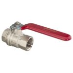 Шаровой кран с рычажной рукояткой Ду15, G1/2ВР Oventrop Optibal, PN20, PN16, латунь 1076004