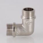 Фитинг резьбовой – угольник с наружной резьбой 1/2″ VTr.093.N.0004 — фото 5