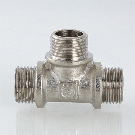 Фитинг резьбовой – тройник с наружной резьбой 3/4″ VTr.131.N.0005 — фото 6
