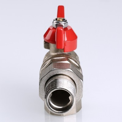 Кран шаровой VALTEC BASE угловой с полусгоном 1/2″ VT.228.N.04 — фото 3