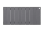 Биметаллический радиатор отопления Royal Thermo PianoForte 300 10 секций Silver Satin — фото 4