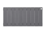 Биметаллический радиатор отопления Royal Thermo PianoForte 300 10 секций Silver Satin — фото 1