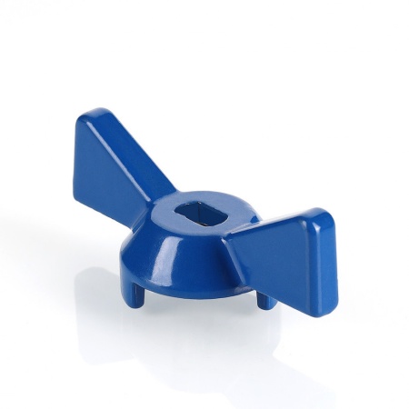 Ручка-бабочка для крана cиняя 1/2″-3/4″ VT.220.B.0 — фото 2