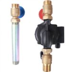 STOUT SDG-0001 Насосная группа с прямым контуром 3/4″ с насосом Grundfos UPSO 15-65 130 в теплоизоляции — фото 4