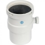STOUT Элемент дымохода горизонтальный DN80 п/м с патрубком для отвода конденсата — фото 10