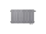 Биметаллический радиатор отопления Royal Thermo PianoForte 300 VDR80 8 секций Silver Satin — фото 6