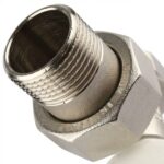 STOUT SVRs Клапан ручной терморегулирующий с неподъемным шпинделем, угловой 3/4″ — фото 6