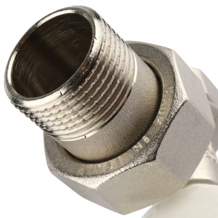 STOUT SVRs Клапан ручной терморегулирующий с неподъемным шпинделем, угловой 3/4″ — фото 6