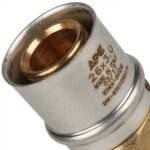 STOUT Переходник с наружной резьбой 3/4 х26 для металлопластиковых труб прессовой — фото 6