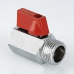 Кран шаровой MINI с внутренней/наружной резьбой 1/2″ VT.331.N.04 — фото 6