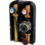 STOUT SDG-0001 Насосная группа с прямым контуром 1 1/4″ с насосом Grundfos UPSO 32-65 в теплоизоляции DN 32 — фото 2
