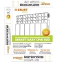 Радиатор алюминиевый SMART Install Easy One 500 12 секций — фото 4