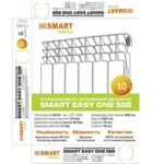 Радиатор алюминиевый SMART Install Easy One 500 12 секций — фото 2