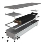 Конвектор внутрипольный водяной ASKON КВП-В 130/300/2700 с вентилятором, 3988 Вт — фото 2