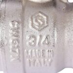 STOUT SVB Кран шаровой стандартнопроходной, ВР/ВР, ручка бабочка 3/4″ — фото 8