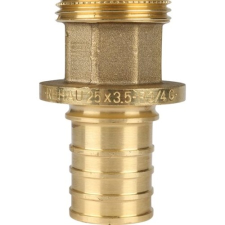 Переходник Rehau Rautitan 14563181001 с наружной резьбой 25-R 3/4 RX+ (Рехау) — фото 3