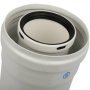STOUT Элемент дымохода конденсац. DN60/100 м/п PP-AL 310 мм с инспекционным окном — фото 8