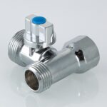 Тройник бытовой с шаровым краном 1/2″ х 3/4″ х 1/2″ VT.256.N.04 — фото 10
