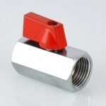 Кран шаровой MINI с внутренней резьбой 1/2″ VT.330.N.04 — фото 6