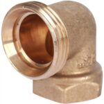 STOUT Разъемное угловое соединение американка ВН, уплотнение под гайкой o-ring кольцо 3/4 — фото 9