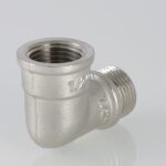 Фитинг резьбовой – угольник с переходом на наружную резьбу 1/2″ VTr.092.N.0004 — фото 8