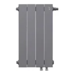 Биметаллический радиатор отопления Royal Thermo PianoForte 500 VDR80 4 секции Silver Satin — фото 2