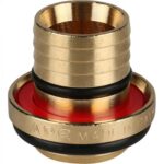 STOUT Угольник-переходник с наружной резьбой 1 x26 для металлопластиковых труб винтовой — фото 18