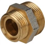 STOUT Муфта соединительная переходная 20×16 для металлопластиковых труб винтовой — фото 7